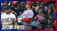 【映像】5打数3安打と打ちまくった大谷翔平・全打席