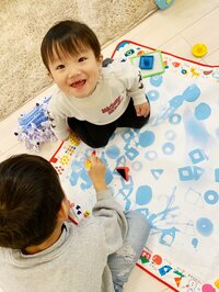 杉浦太陽『水お絵描き～！からの』