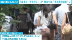 5年連続「世帯収入」UP 増加分は“生活費の補填”に