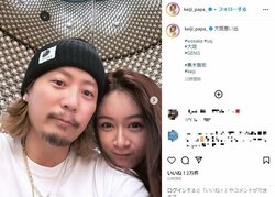 元EXILE黒木啓司さん、妻・宮崎麗果とのラブラブ2ショットを披露し「可愛い夫婦」「愛に溢れてる」の声