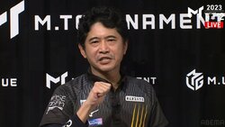 萩原聖人「俺の麻雀は面白いんです！」個人戦Ver.の会心決めポーズにファンも「OMO」「流石スターや」と大絶賛／麻雀・Mトーナメント