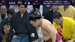 炎鵬、“華麗すぎる”身のこなしで「大銀杏の花が開いた」 下手出し投げで2勝目