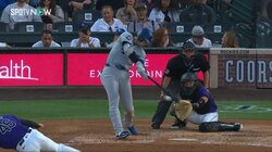 緩急も高低も今の大谷翔平には通じない！余裕たっぷりのフォームから飛び出す爆速ヒットに球場どよめき