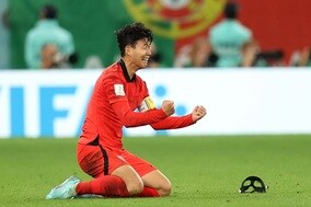 ベスト16入りに涙のソン・フンミン「長い間待っていた」