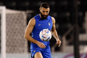 【W杯】大会離脱中のベンゼマ、決勝戦で復帰の可能性は？　スペイン紙が指摘「自分が愛されていないと…」