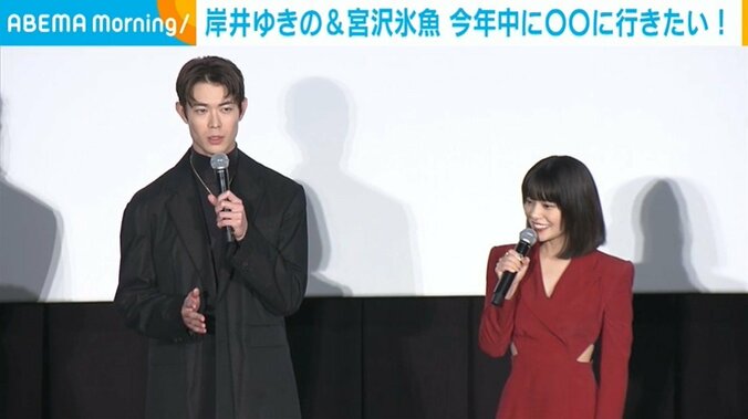 岸井ゆきのと宮沢氷魚