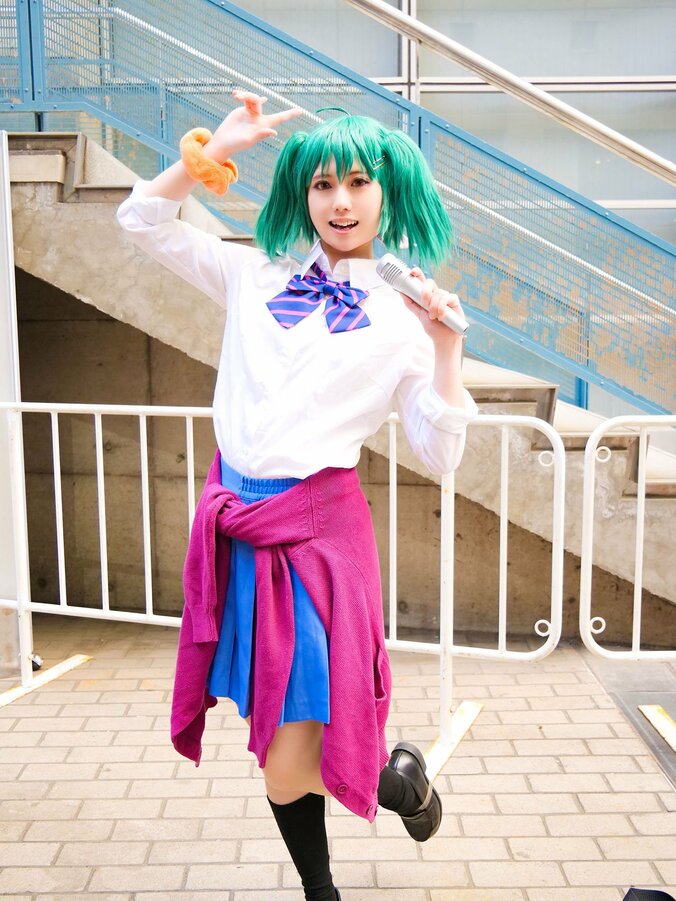 【写真・画像】『劇場版マクロスＦ ～サヨナラノツバサ～』ランカ・リーコスプレ画像　3枚目