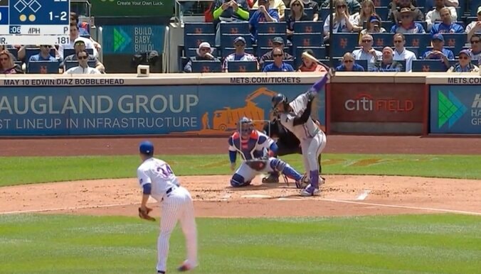 【写真・画像】打者イラッ… なぜ当たらない？ 千賀滉大の“お化けフォーク”が落ちすぎる衝撃シーン 「軌道エグすぎる」「これは打てない」　1枚目