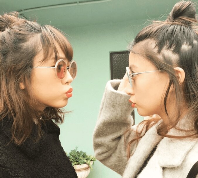 桐谷美玲＆河北麻友子、仲良し２ショット公開　「最強コンビ」と話題に 3枚目