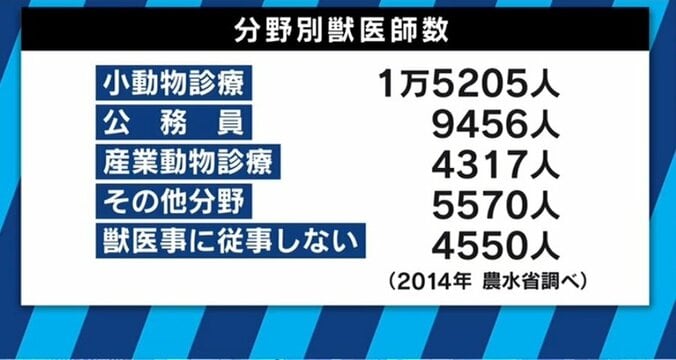 「年収は普通のOLさんよりは多少良いくらい」「数ではなく偏在が問題」「関心が高まったのは良いこと」加計学園問題に揺れる獣医師たちの思い 3枚目