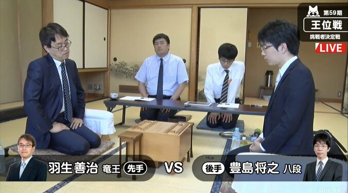 将棋・6月4日週の主な対局予定　羽生竜王と豊島八段が2度対戦　藤井七段は2年連続竜王戦本戦なるか 1枚目