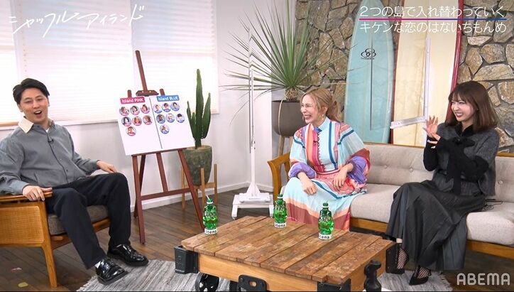 水着男女がビーチで…ニューヨーク屋敷「一番みたかった！」男女14人のキケンな恋愛番組に歓喜『シャッフルアイランド』第1話