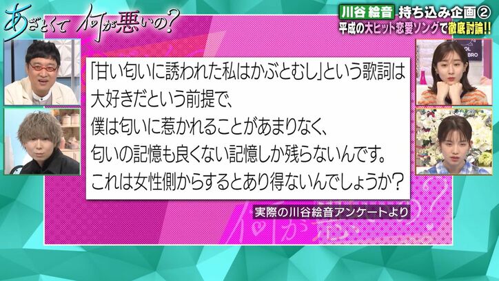 田中みな実、ココナッツの匂いを嗅ぐと「昔仲良くしていたギャル男の車を思い出す」