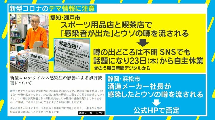 「加藤さんは死んだ」日本各地でエスカレートする「コロナデマ」と風評被害　元気な店主の“死亡説”