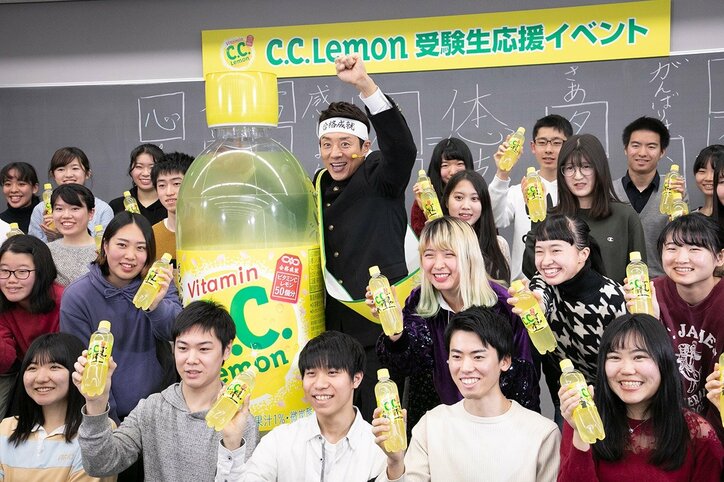 松岡修造による受験生応援イベント「目つき、顔つきが変わった」と好評