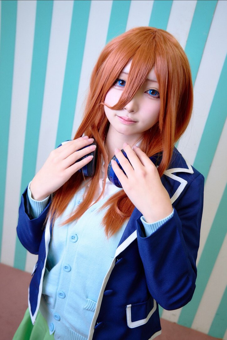 【写真・画像】『五等分の花嫁』中野三玖コスプレ画像　1枚目