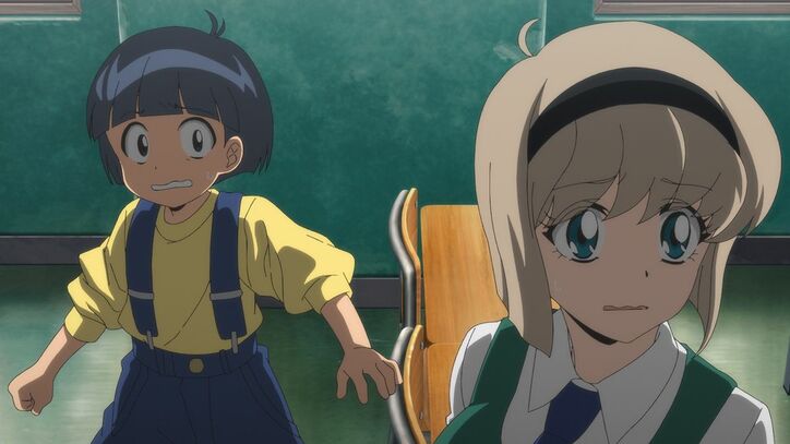 新作アニメ『地獄先生ぬ〜べ〜』第1話細川美樹場面カット