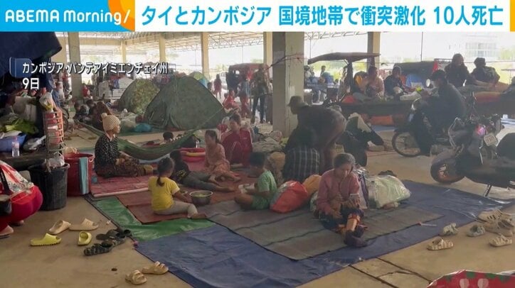 カンボジアの民間人