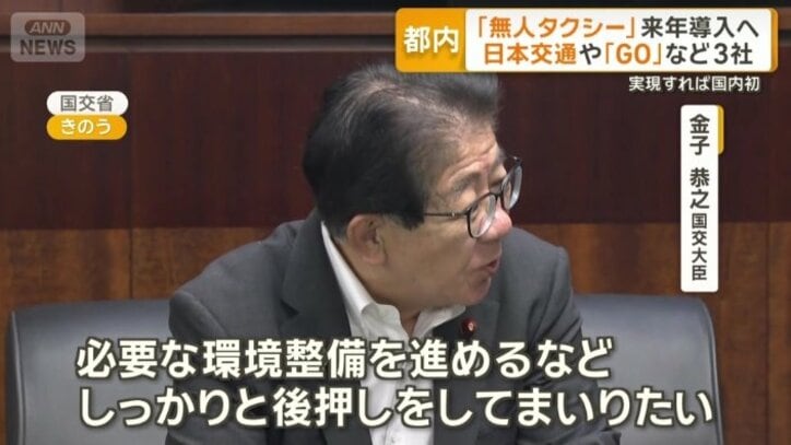 金子恭之国交大臣