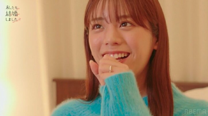 貴島明日香、人生初の夫からの“あ~ん”に照れまくり「かなりドキドキしました」『私たち結婚しました4』第2話
