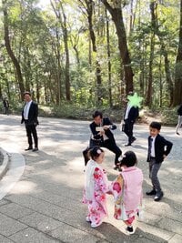 東尾理子『七五三』