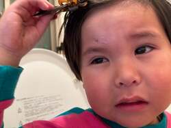 美優、7針縫う怪我をした長男の経過を報告「2カ月程は紫外線に当たらないように」 