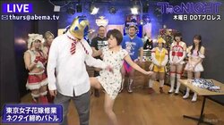 柴田紗帆アナ、テンパって番組スタッフにヒザ蹴り