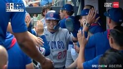 内野安打でまさか！鈴木誠也が「二塁から得点」間一髪の“神走塁”をMLB公式が称賛 「PCAより速い！」驚きの本塁生還にX沸騰