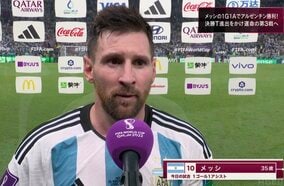 足首負傷しながらの死闘！神の子・メッシ「後半が本来のアルゼンチン」 崖っぷちのチームを救った