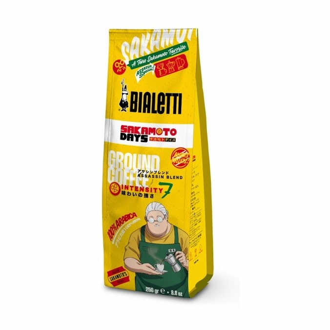 【写真・画像】『SAKAMOTO DAYS』×ビアレッティのコラボアイテムが登場！モカエキスプレスやコーヒーマグなど　5枚目