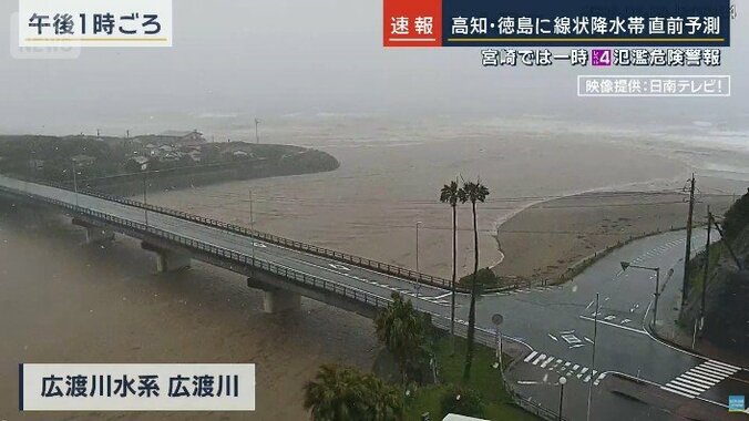 広渡川　午後1時ごろ