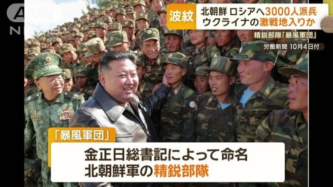 北朝鮮がロシアに派兵したのは「暴風軍団」