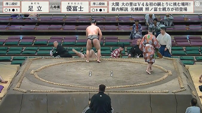 序二段九十八枚目・優富士（伊勢ヶ濱）