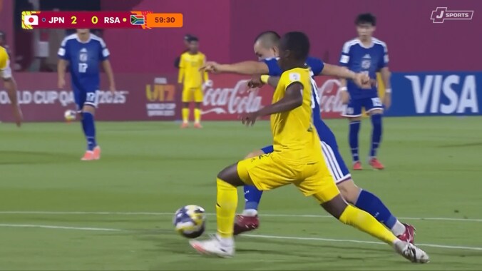 「お前が10番だ！」U-17日本代表エースの“鮮やかゴール” に実況＆ファンが大興奮「鹿島のエンバペ」「トラップめっちゃ上手い」 4枚目