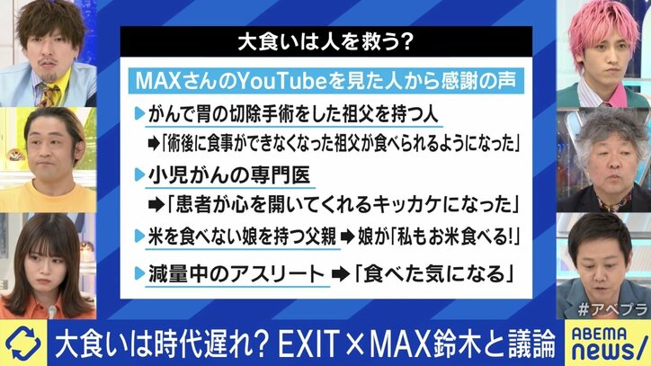 大食いはスポーツか？相撲やボクシングと何が違う？ MAX鈴木「（健康への意識は）チャンピオンが一番しなきゃいけない」