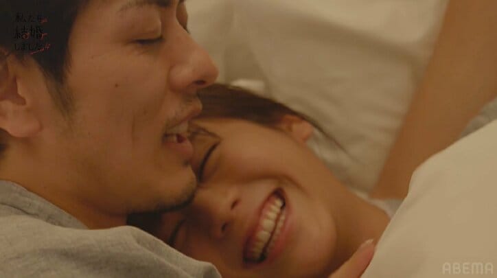 貴島明日香「目がギンギンだよ〜」久保田悠来が腕枕、イケボでささやき…眠れない新婚旅行の夜『私たち結婚しました4』第8話