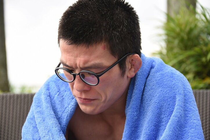 「俺が形にしてやるからよ」平田樹の計量失敗と自らの敗戦 青木真也が一夜明けたプールサイドで語ったこと