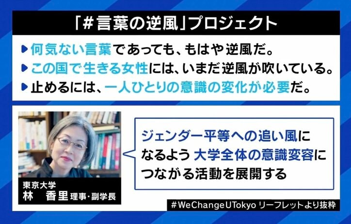 【写真・画像】「女子なのに東大?」 “#言葉の逆風”ポスター企画者の想い「言われる側も“これらは逆風だ”と思っていい」 4枚目