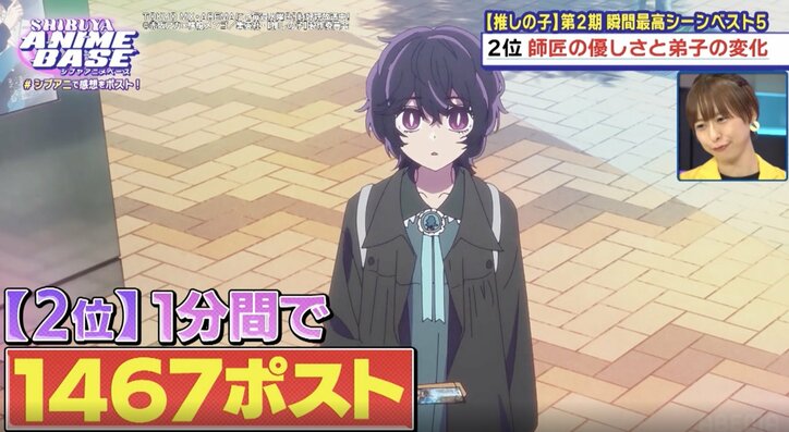 【写真・画像】【推しの子】2期の瞬間ポスト最多シーン1位は鮫島アビ子の一言！『しかのこ』ステージ裏の仲睦まじい様子も特別公開　7枚目