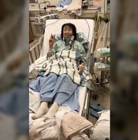 三田佳子、ICU入院時の姿を公開「人生は結果が隠されたあみだくじ」