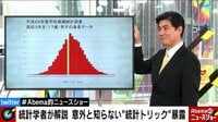 Abema的ニュースショー - 名場面 - 難しい統計不正問題 意外と知らない“統計トリック”大公開 (19/01/27) | 動画視聴は【Abemaビデオ(AbemaTV)】