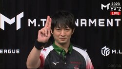 個人戦は楽しんで勝つ！みんなのヒーロー滝沢和典、悠々の首位通過「最後までお楽しみください」／麻雀・Mトーナメント