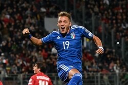 “アズーリ”デビューから2戦連発…異色の新星FWレテギを指揮官も称賛「彼は純粋な点取り屋」