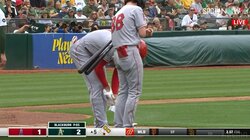 敵・味方関係なくファンがっかり、大谷翔平への申告敬遠 ボールボーイだけがちょっぴり得した優しい“肩ポンポン”