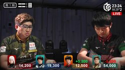 正統派雀士が張った罠に“猛獣”が見事にかかった衝撃シーン 巧妙すぎる技に度肝を抜かれるファン続出「ポイズンタッキー！！！」／麻雀・Mリーグ