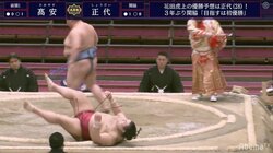 「ひざがカクッと……」高安の敗因を元小結・旭道山が分析「気落ちするとまず足にくる」