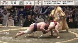 小兵・炎鵬の相撲に「うまい！」「おみごと」の声　巨漢力士を“絵に描いたような引き落とし”で沈め館内興奮