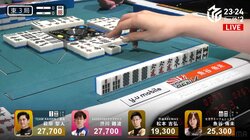 役満テンパイで放送席の室温、急上昇！今期初の快挙に実況、解説がドキドキしっぱなし「いるよ！いる、いる！」／麻雀・Mリーグ