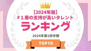 「F1層」に支持されているタレントランキング 男性は吉沢亮、女性は北川景子が第1位に 【タレントパワーランキング】