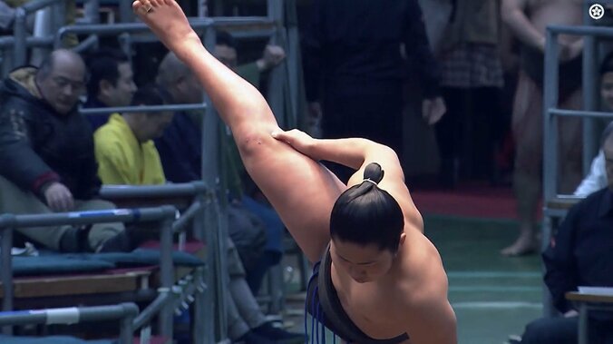 康誠の美しい四股